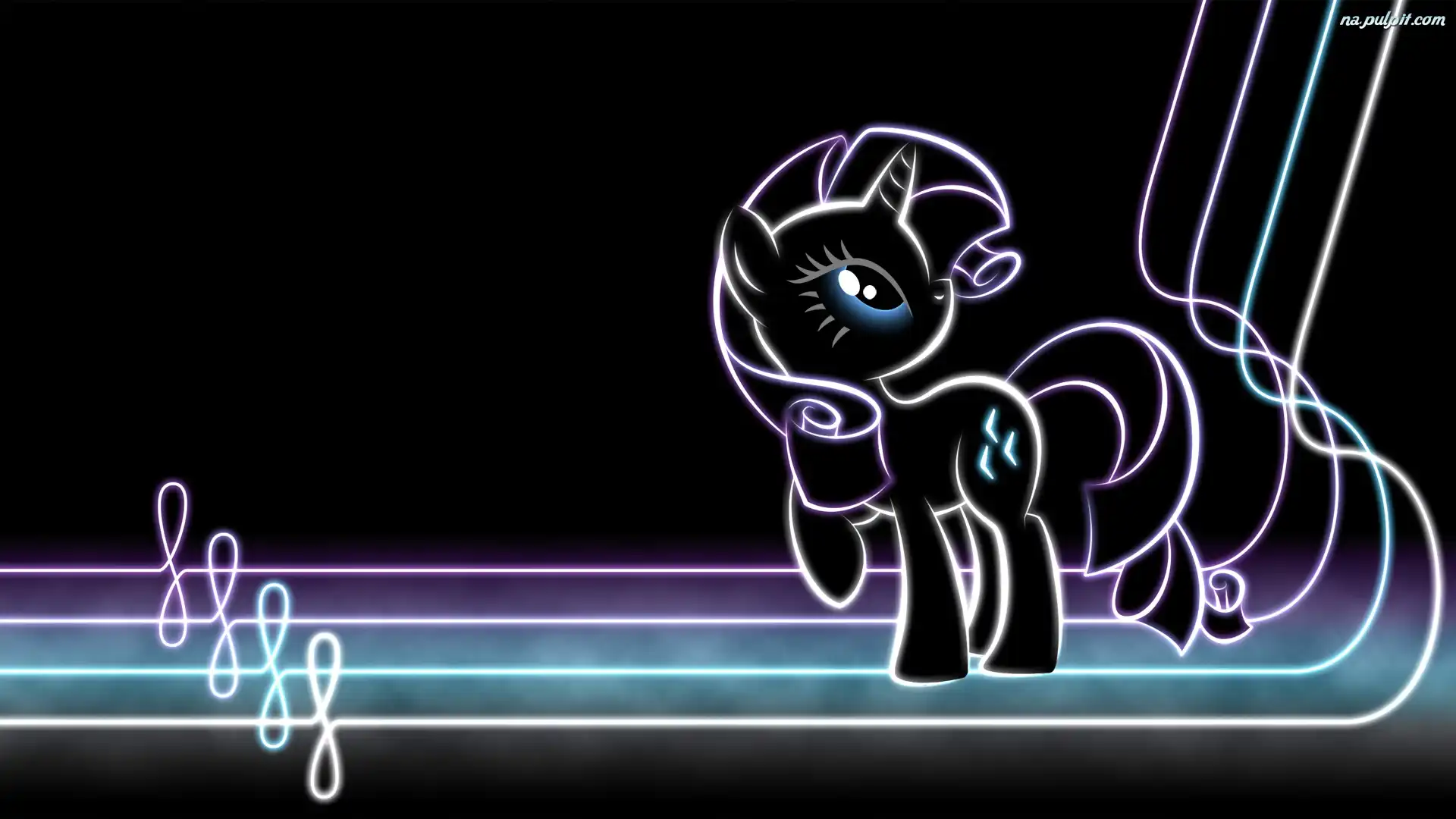 My Little Pony Przyjaźń To Magia, Rarity Na Pulpit